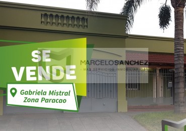 Casa calle Gabriela Mistral - Zona Paracao